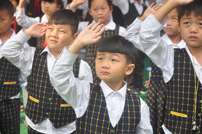 育才雙語小學開學典禮 育才雙語小學開學典禮