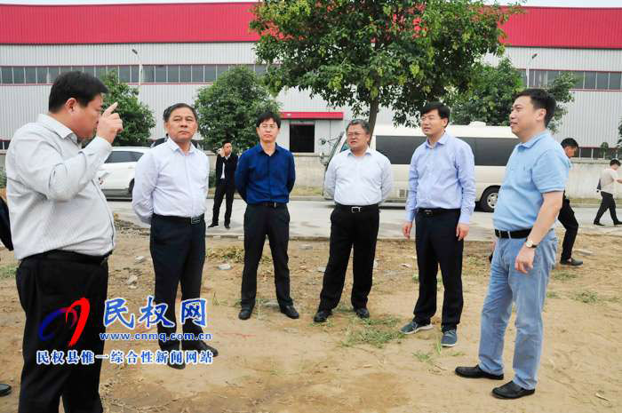 福田汽車集團(tuán)副總經(jīng)理、新能源汽車事業(yè)部總裁楊國濤一行蒞臨民權(quán)