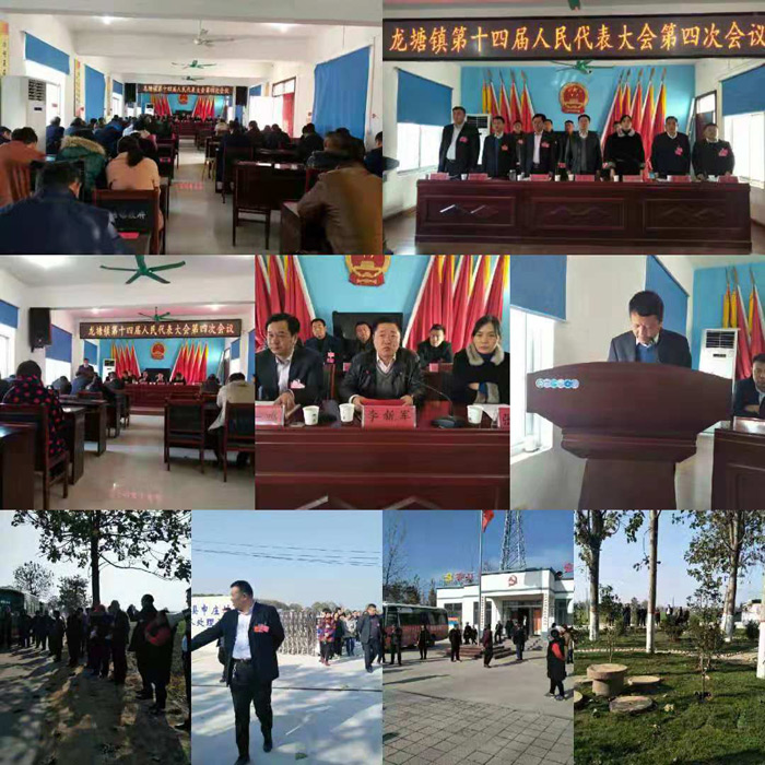 龍?zhí)伶?zhèn)召開第十四屆人民代表大會第四次會議