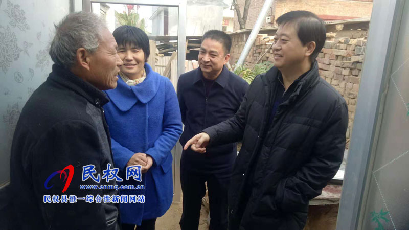 縣委常委、統(tǒng)戰(zhàn)部長趙通到北關鎮(zhèn)督導脫貧攻堅工作