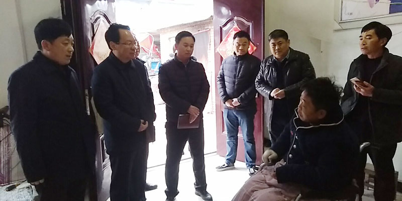 縣委常委、常務副縣長李啟峰到林七鄉(xiāng)調(diào)研督導脫貧攻堅工作