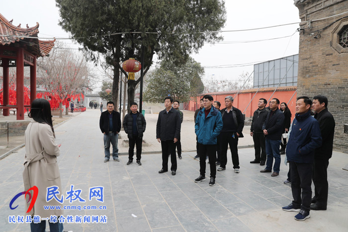 市委宣傳部副部長、文明辦主任高斌到我縣調(diào)研