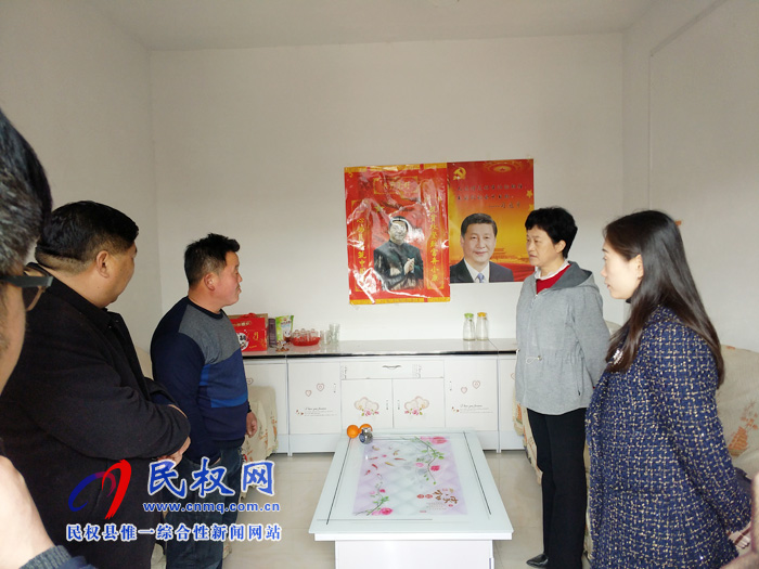 縣人大常委會主任周燕、副縣長朱琳到老顏集鄉(xiāng)督導脫貧攻堅工作