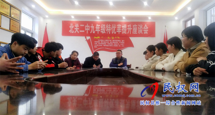 北關(guān)鎮(zhèn)二中召開九年級(jí)特優(yōu)率提升座談會(huì) 北關(guān)鎮(zhèn)二中召開九年級(jí)特優(yōu)率提升座談會(huì)
