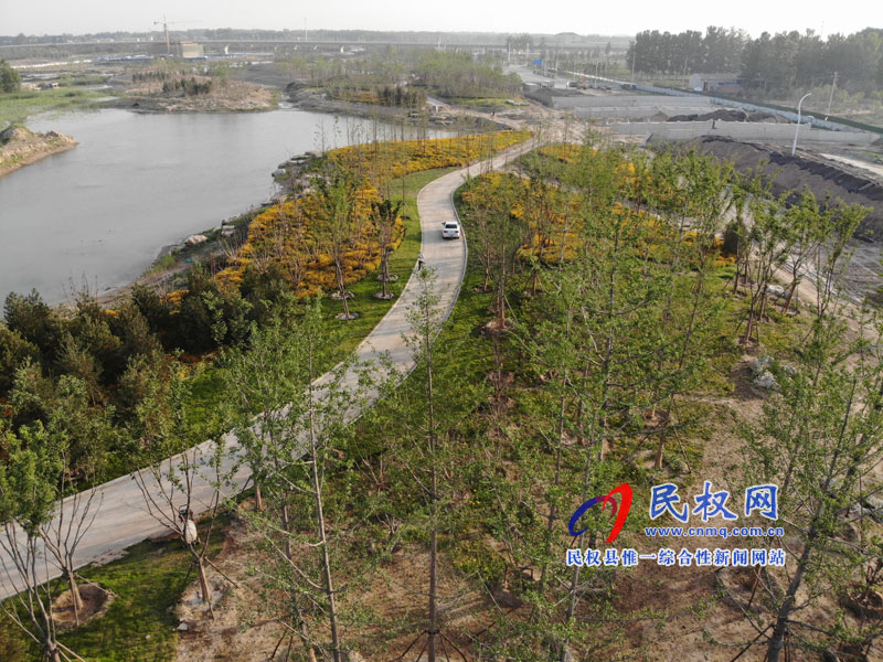 圖說(shuō)民權(quán)丨民權(quán)縣安瀾湖公園 圖說(shuō)民權(quán)丨民權(quán)縣安瀾湖公園