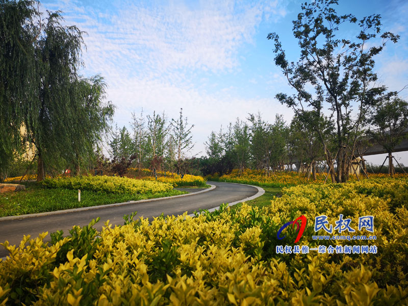 圖說(shuō)民權(quán)丨民權(quán)縣安瀾湖公園 圖說(shuō)民權(quán)丨民權(quán)縣安瀾湖公園