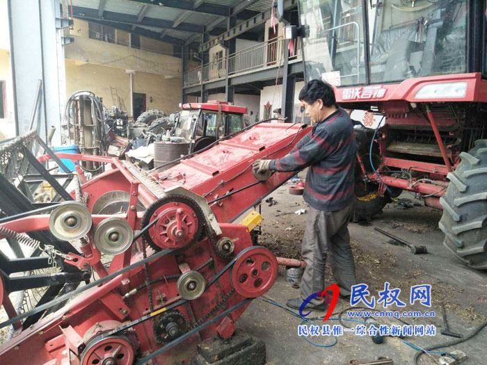 孫六鎮(zhèn)：全面檢修農(nóng)機(jī)，積極備戰(zhàn)“三夏”