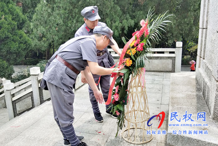民權(quán)高新區(qū)進(jìn)行“不忘初心，牢記使命”大別山精神學(xué)習(xí)