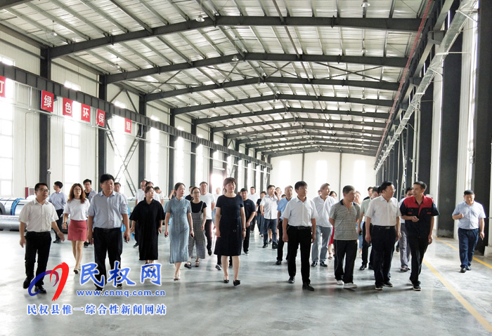 民權(quán)高新區(qū)開展企業(yè)觀摩交流活動 民權(quán)高新區(qū)開展企業(yè)觀摩交流活動