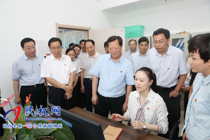 省委常委、省紀(jì)委書記、省監(jiān)委主任任正曉到民權(quán)調(diào)研