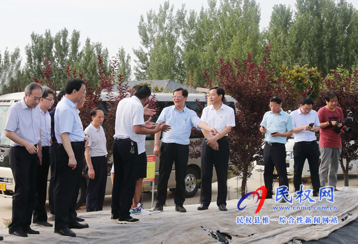 省委常委、省紀(jì)委書記、省監(jiān)委主任任正曉到民權(quán)調(diào)研