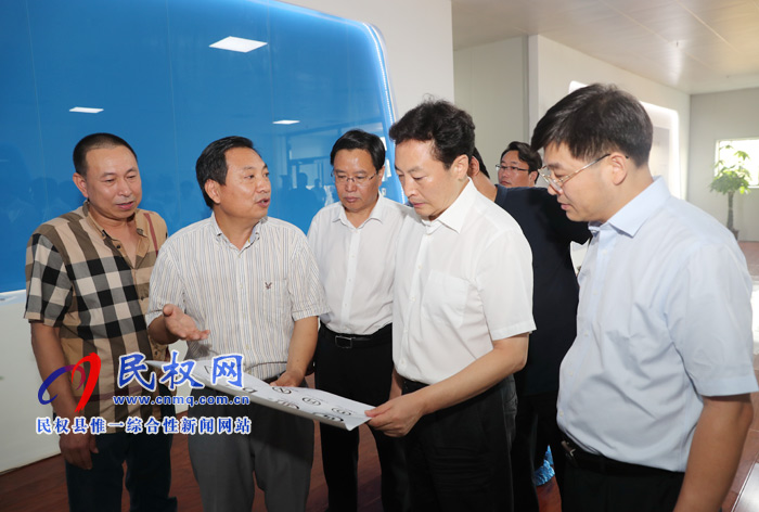 市長張建慧到我縣調(diào)研脫貧攻堅(jiān)、產(chǎn)業(yè)發(fā)展和百城建設(shè)提質(zhì)工程等工作