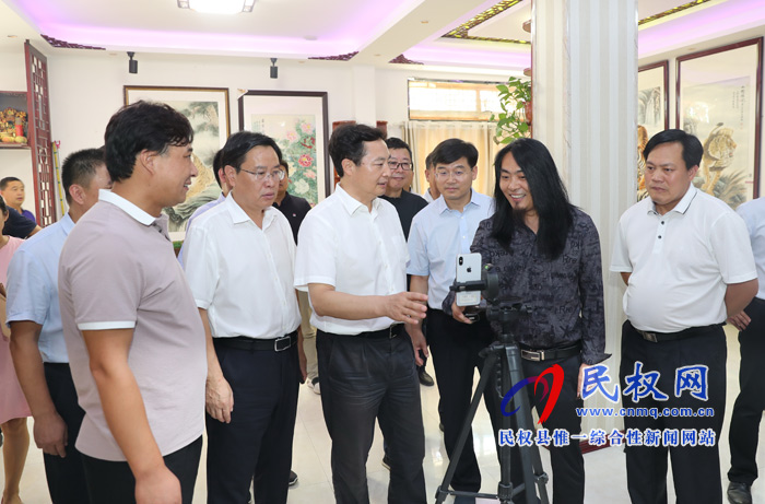 市長張建慧到我縣調(diào)研脫貧攻堅(jiān)、產(chǎn)業(yè)發(fā)展和百城建設(shè)提質(zhì)工程等工作
