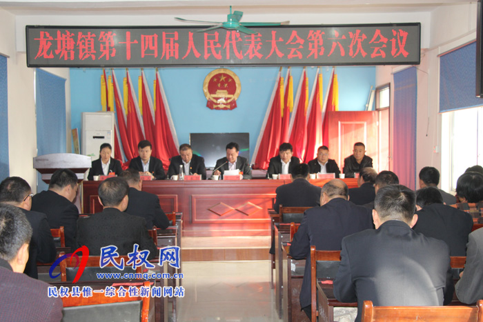 龍?zhí)伶?zhèn)召開第十四屆人民代表大會第六次會議 龍?zhí)伶?zhèn)召開第十四屆人民代表大會第六次會議