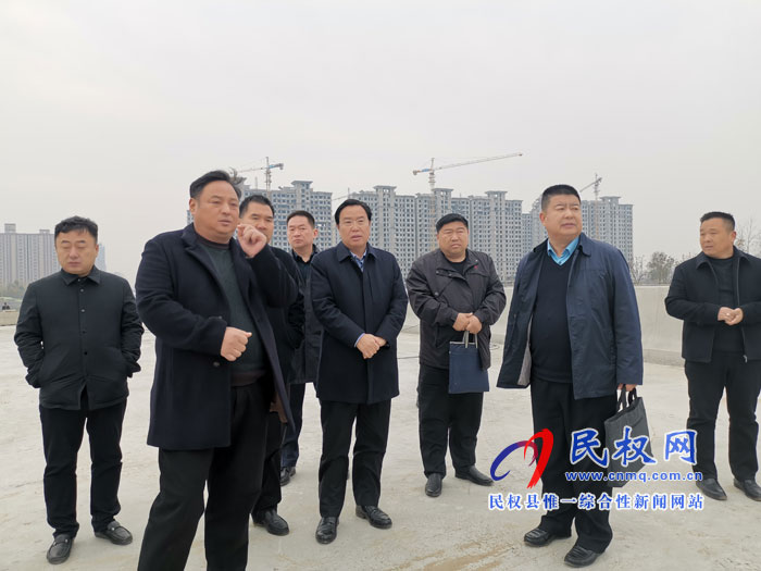 市人大常委會副主任、縣委書記姬脈常查看我縣“三散”污染治理工作