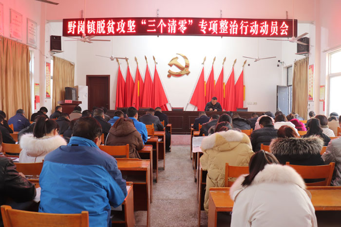 野崗鎮(zhèn)積極開展脫貧攻堅“三個清零”專項整治工作 野崗鎮(zhèn)積極開展脫貧攻堅“三個清零”專項整治工作