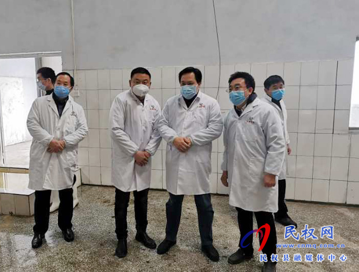 縣委常委、政法委書記、副縣長孟祥亮督導(dǎo)涉牧企業(yè)復(fù)工復(fù)產(chǎn)工作