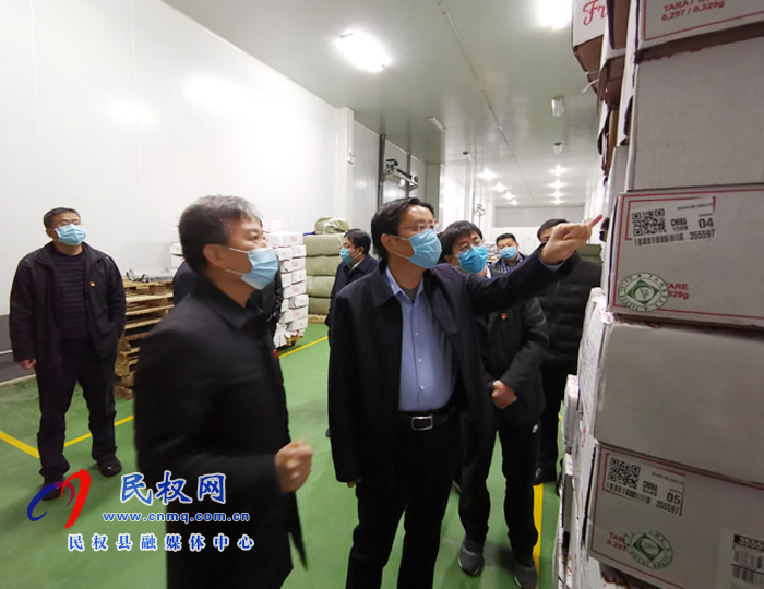 市人大常委會(huì)副主任、縣委書記姬脈常調(diào)研企業(yè)復(fù)工復(fù)產(chǎn)工作