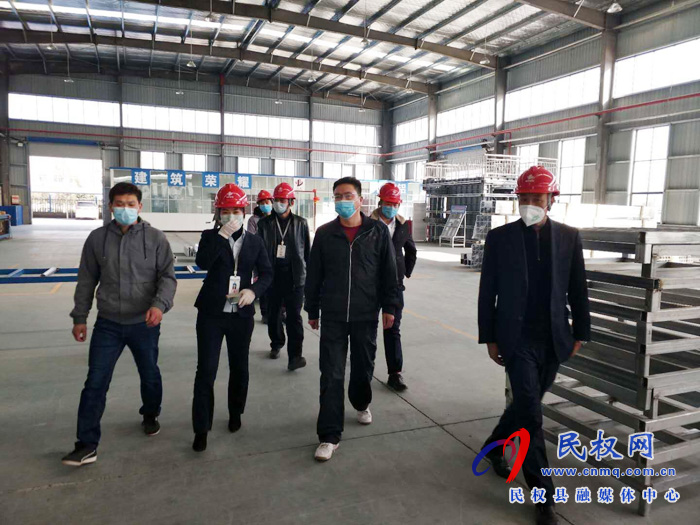 縣應急管理局持續(xù)開展疫情防控期間企業(yè)復工復產(chǎn)安全指導工作 縣應急管理局持續(xù)開展疫情防控期間企業(yè)復工復產(chǎn)安全指導工作