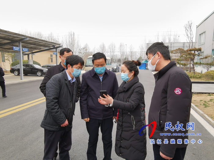 市人大常委會(huì)副主任、縣委書記姬脈常調(diào)研企業(yè)復(fù)工時(shí)強(qiáng)調(diào)：科學(xué)精準(zhǔn)開展疫情防控全力推進(jìn)企業(yè)復(fù)工復(fù)產(chǎn)