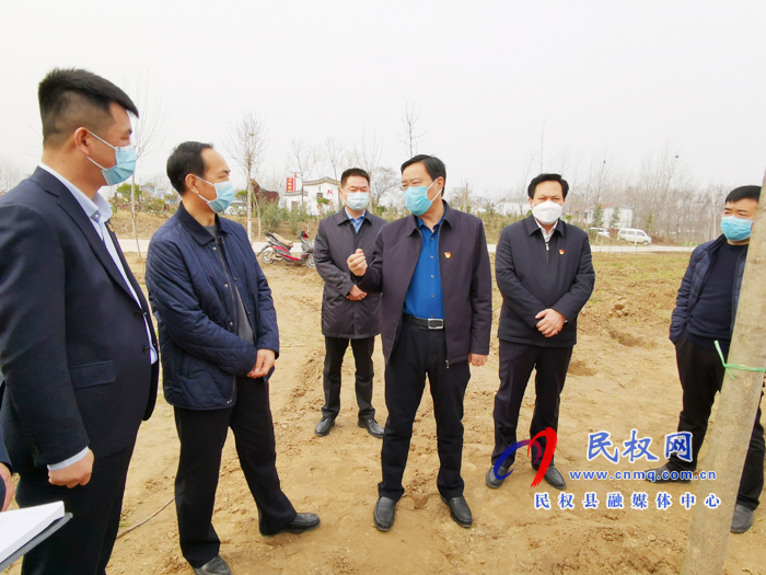 市人大常委會副主任、縣委書記姬脈常調(diào)研國土綠化工作