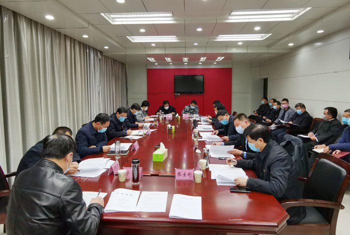 市人大常委會副主任、縣委書記姬脈常主持召開中共民權(quán)縣第十二屆委員會常務(wù)委員會第100次會議