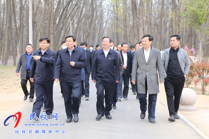 河南省文化和旅游廳副廳長李延慶赴民權開展黃河國家文化公園調(diào)研工作 河南省文化和旅游廳副廳長李延慶赴民權開展黃河國家文化公園調(diào)研工作