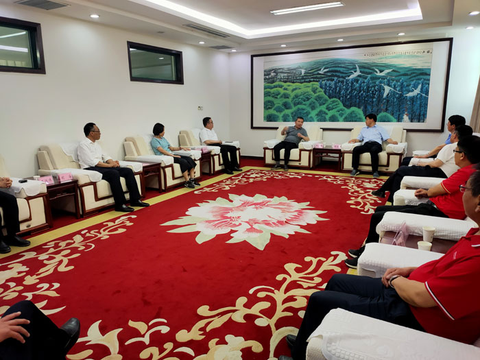 廣州工控黨委副書記、總經(jīng)理、副董事長張偉濤一行蒞民調(diào)研