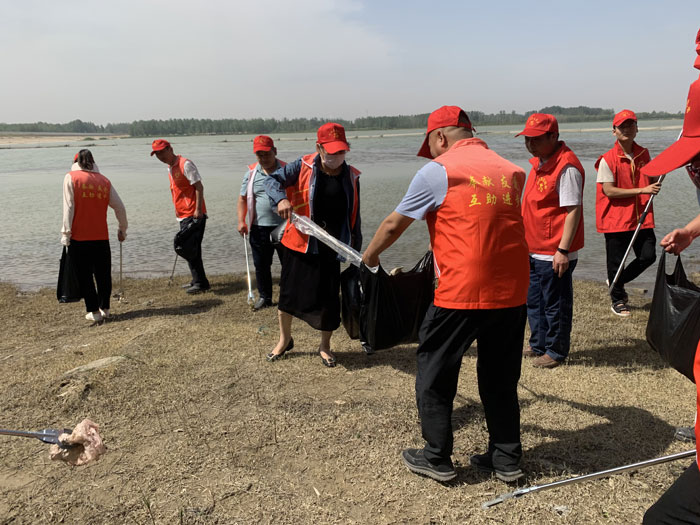民權:保護母親河 爭當河小青 民權:保護母親河 爭當河小青