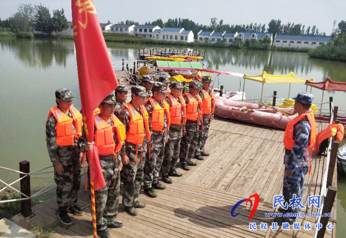 民權(quán)縣組織開展防汛搶險(xiǎn)應(yīng)急演練活動