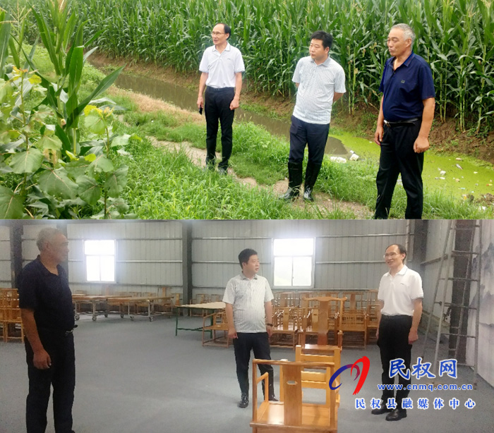 縣領(lǐng)導(dǎo)王雪山到胡集鄉(xiāng)督導(dǎo)防汛抗災(zāi)工作。