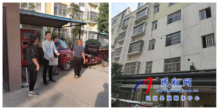 民權(quán)12345：小區(qū)電線雜亂無章，市民求助“12345”現(xiàn)場協(xié)助梳理