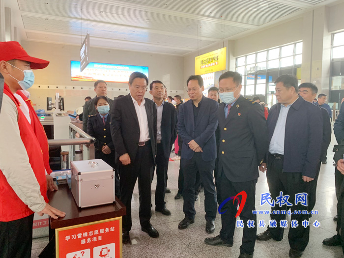 市人大常委會副主任、縣委書記姬脈常調(diào)研我縣文明城創(chuàng)建工作