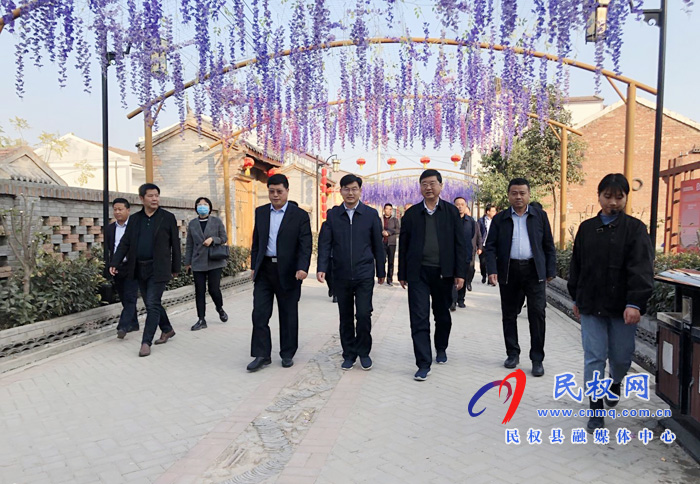駐淮北市安徽省十三屆人大代表蒞臨民權考察 駐淮北市安徽省十三屆人大代表蒞臨民權考察