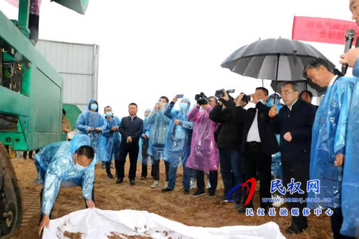 油莎豆示范現(xiàn)場(chǎng)會(huì)暨項(xiàng)目推進(jìn)會(huì)在民權(quán)舉行 油莎豆示范現(xiàn)場(chǎng)會(huì)暨項(xiàng)目推進(jìn)會(huì)在民權(quán)舉行