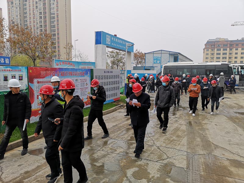 縣住建局組織建筑工地揚塵治理觀摩評比 縣住建局組織建筑工地揚塵治理觀摩評比
