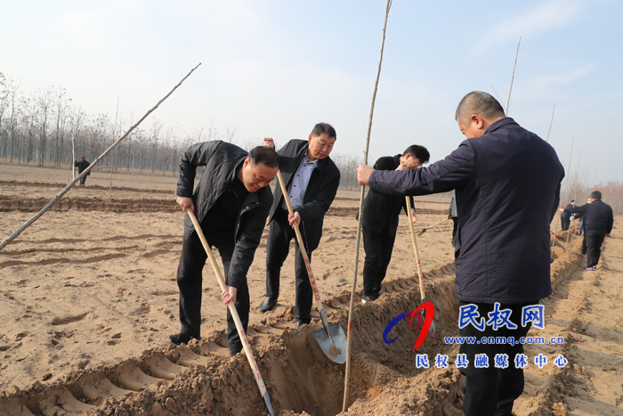 我縣組織開(kāi)展冬季義務(wù)植樹(shù)活動(dòng)