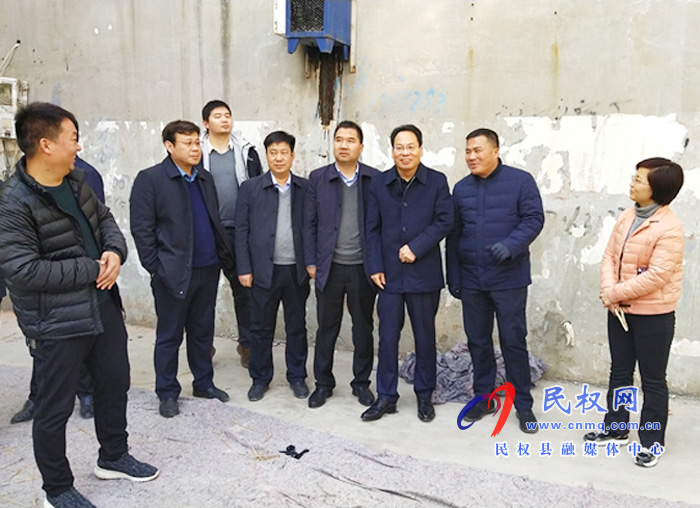 縣委常委、常務副縣長李啟峰調(diào)研指導我縣老舊小區(qū)改造和安全生產(chǎn)工作