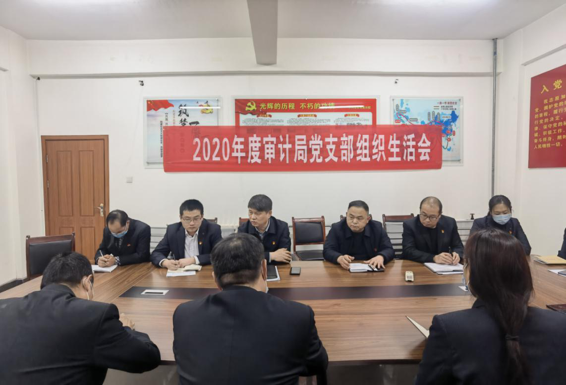 縣審計(jì)局：召開(kāi)2020年度審計(jì)局黨支部組織生活會(huì)