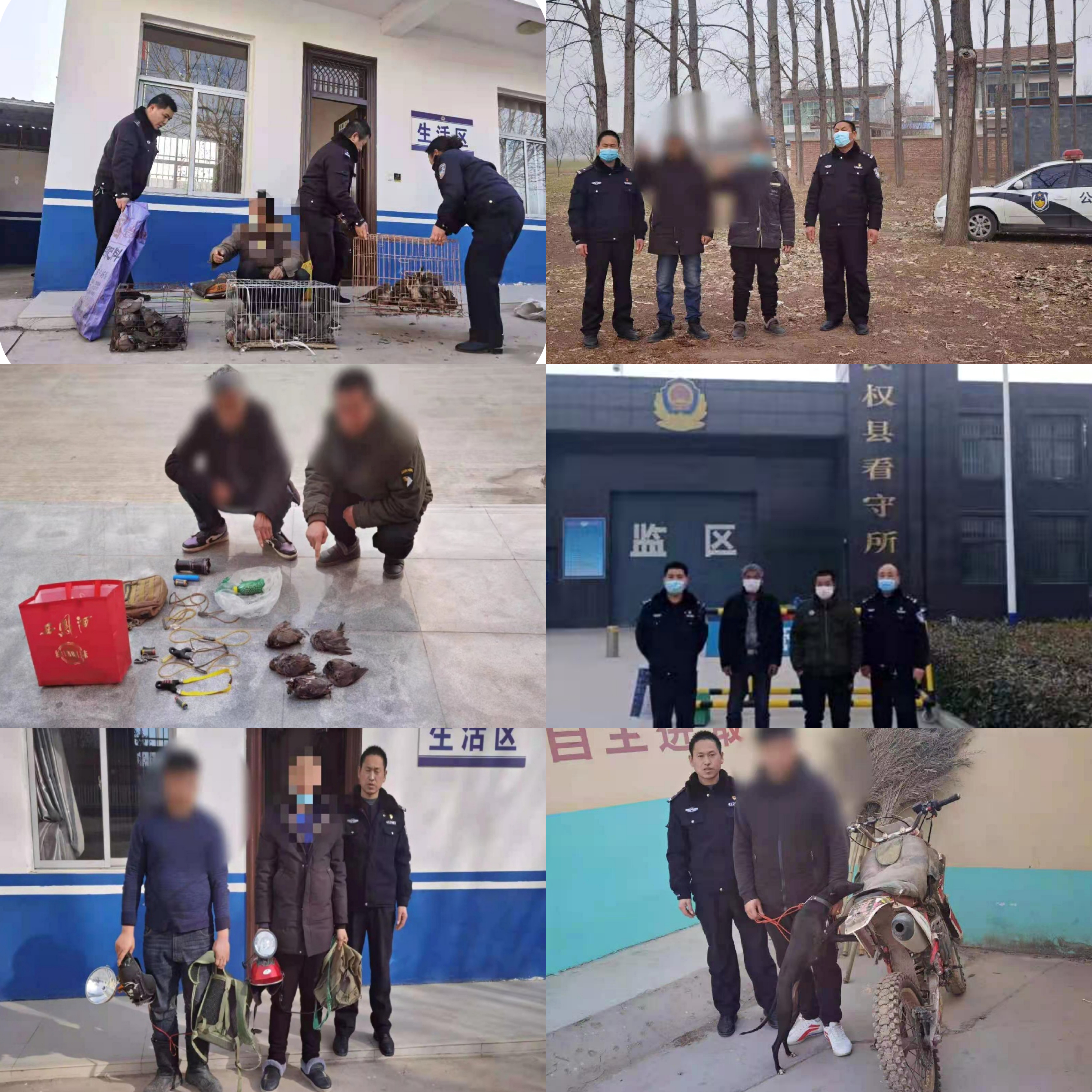 民權(quán)森林公安破獲3起非法狩獵案和1起掩飾、隱瞞犯罪所得罪案
