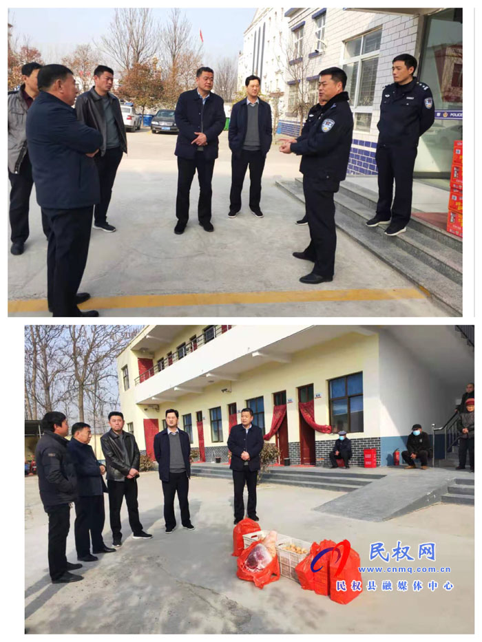 孫六鎮(zhèn)春節(jié)前走訪(fǎng)慰問(wèn)一線(xiàn)干警及敬老院老人