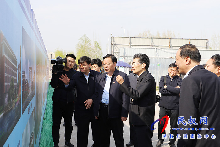 副省長、市委書記王戰(zhàn)營到民調(diào)研重點項目建設(shè)工作