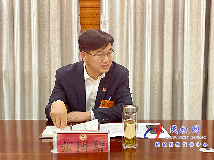 縣委副書記、縣長張團結(jié)參加政協(xié)十屆五次會議農(nóng)林水組委員小組討論會