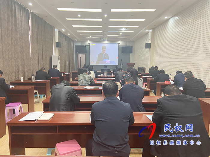 我縣組織收聽收看全省教育綜合改革工作電視電話會議