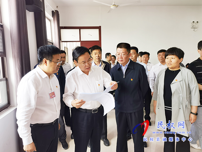 市人大常委會副主任、縣委書記姬脈常調(diào)研鄉(xiāng)鎮(zhèn)換屆工作