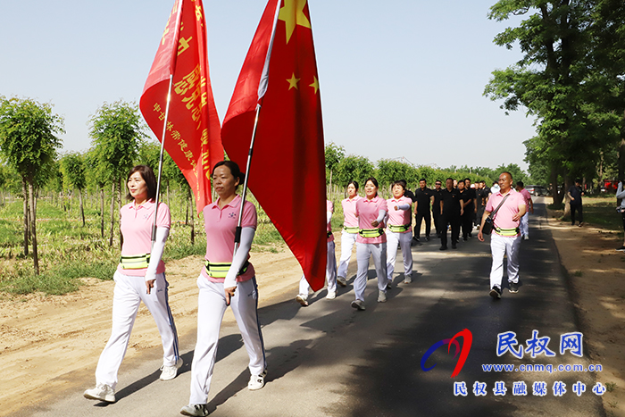 縣政協(xié)：開展“學(xué)黨史、感黨恩、跟黨走”深化黨史學(xué)習(xí)教育徒步活動