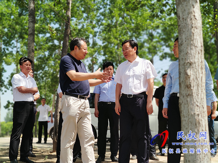市委常委、常務(wù)副市長吳祖明到民開展巡河調(diào)研工作
