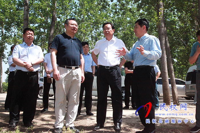 市委常委、常務(wù)副市長吳祖明到民開展巡河調(diào)研工作