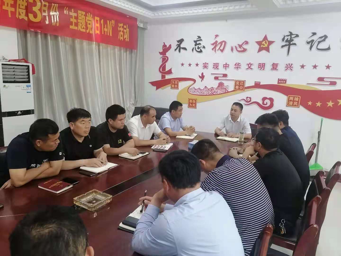 北關(guān)鎮(zhèn)學黨史、抓穩(wěn)定