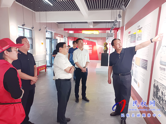河南省委黨史研究室二級(jí)巡視員、一處處長(zhǎng)宋倫一行到民調(diào)研黨史教育工作